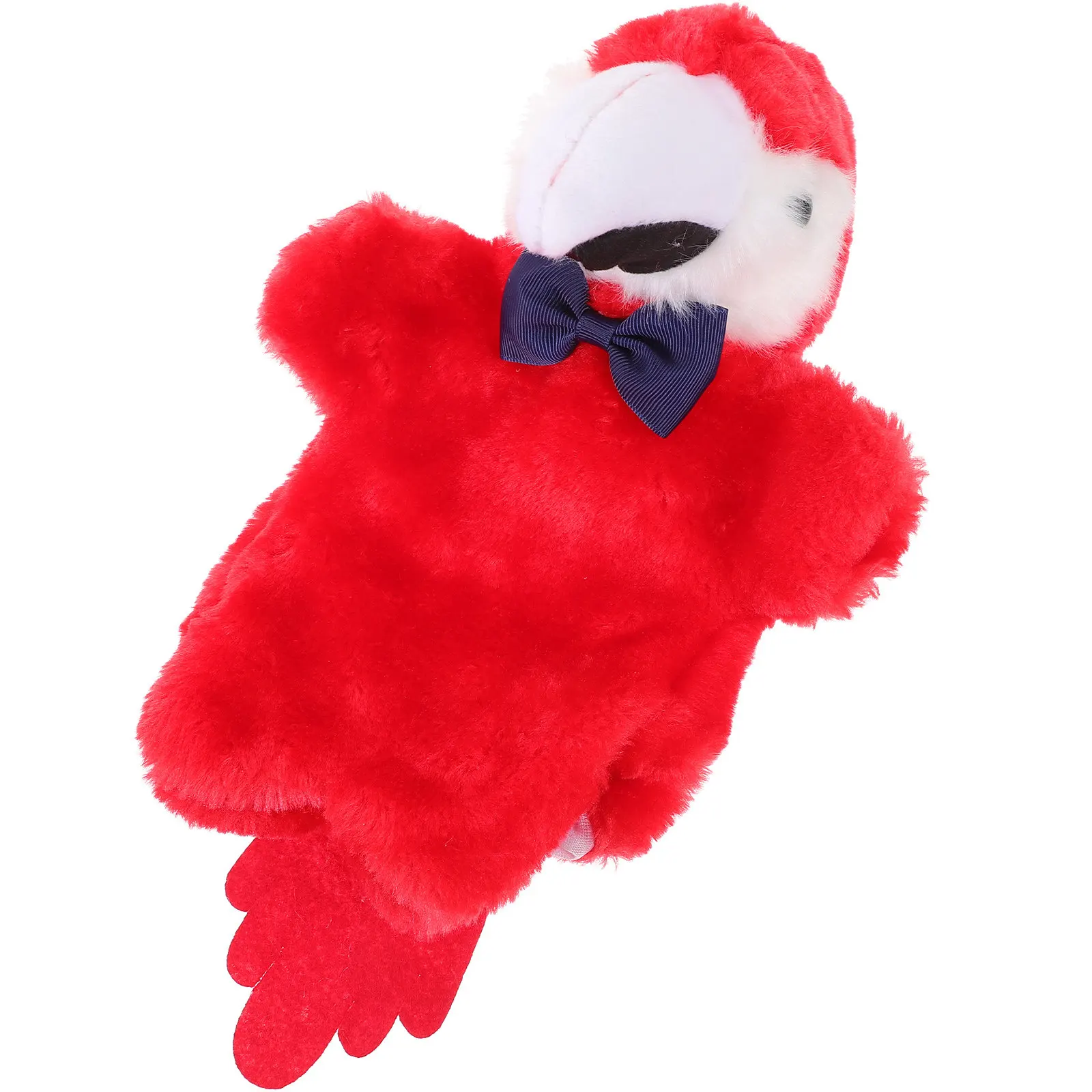 Parrot Hand Puppet Adorable Cartoon Interactive Role Playing Performance Prop for Kids Early Education Storytelling Fun