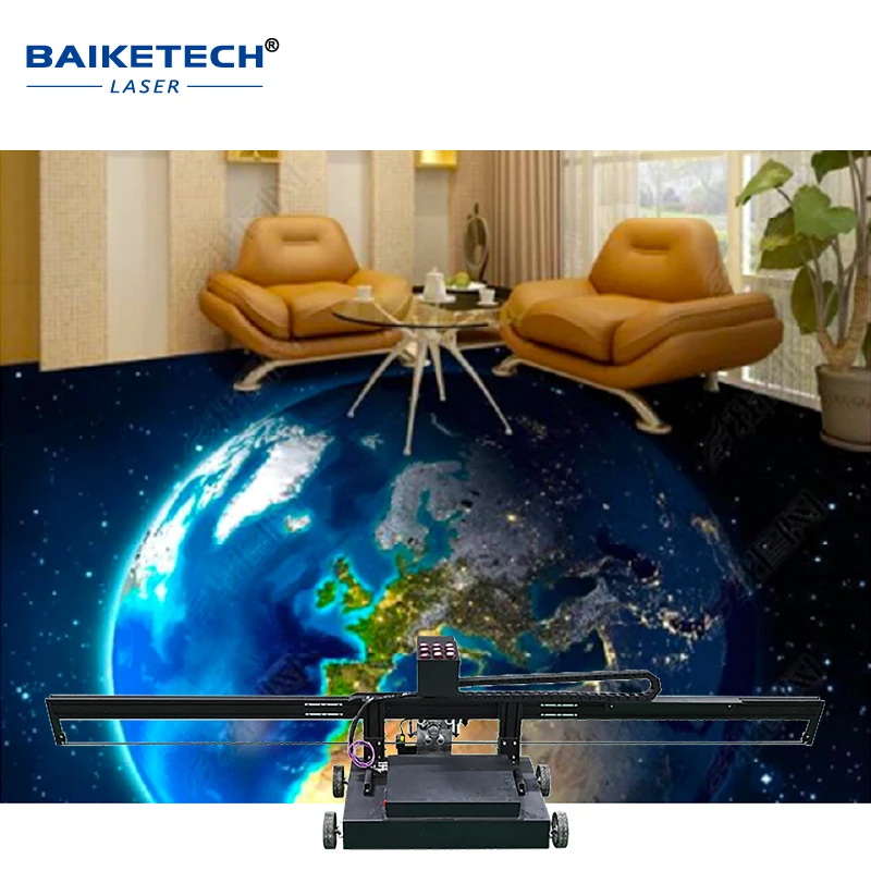 TH-UV32F طابعة أرضية AI ذكية سهلة التشغيل روبوت طباعة من الدرجة التجارية للاستخدام التجاري