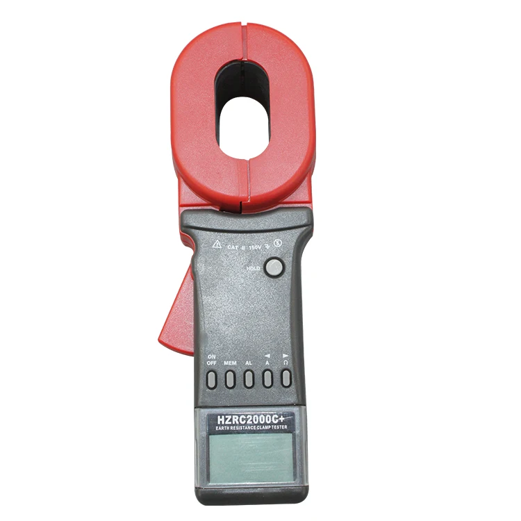 Huazheng Electric HZRC-2000+ Digital Clamp On Earth Resistance Tester / Ground Resistance Meter Price