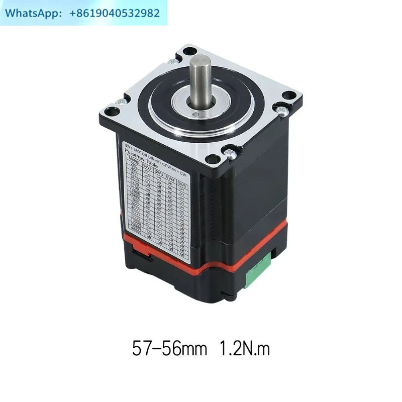 HLTNC Nema23 Closed Loop Stepper Motor Kit 1.2Nm 2Nm 2.5Nm 3Nm Hybrid Servo Motor With Driver For CNC Router 3D Printer