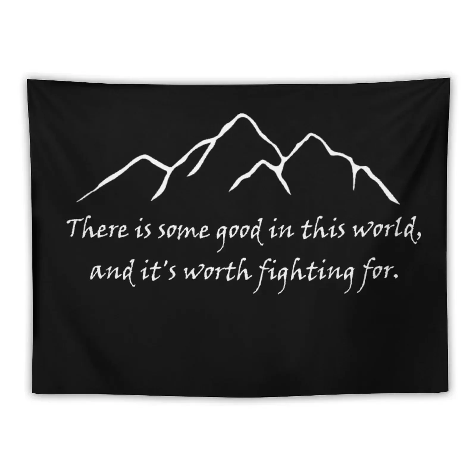 

Samwise quote Tapestry Wall Mural Art Mural Tapestry