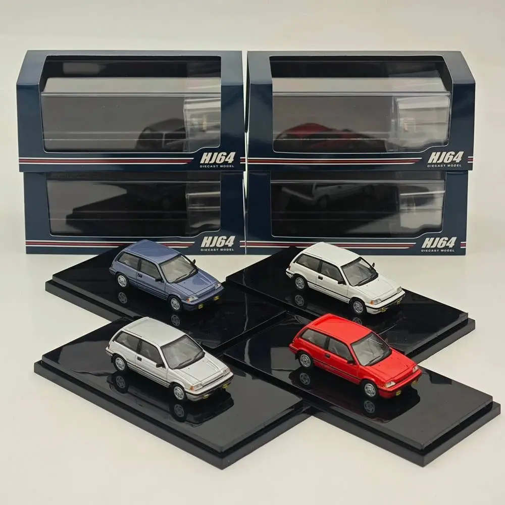 

Hobby HJ64 1:64 for CIVIC AT Late Ver / Genuine Optional Parts Diecast Model Car Miniature Limited Collection Toy Vehicle Models