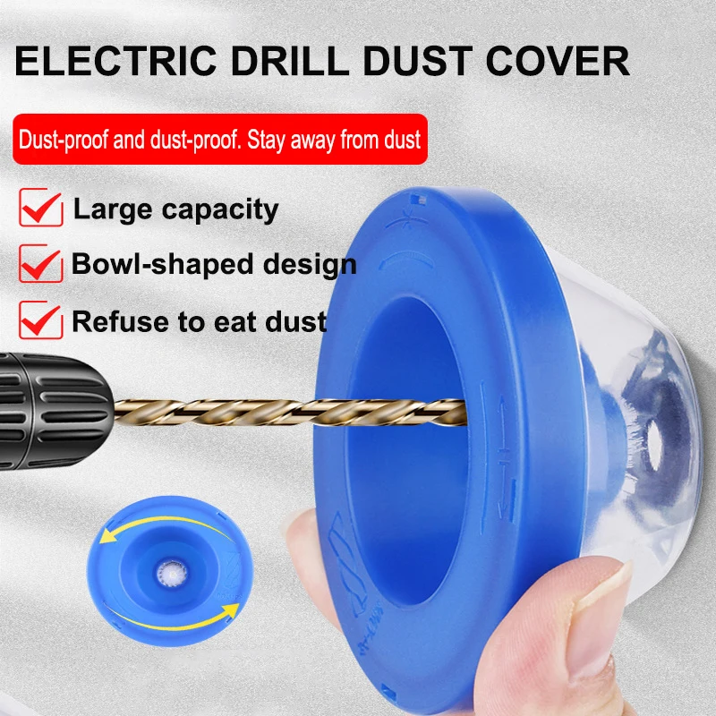Electric Drill Dust Cover Ash Bowls Impact Hammer Dust Collector Power Tools Accessories Drilling Dustproof Devices