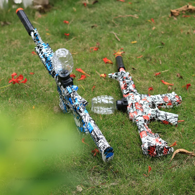 ألعاب ناسف كرة جل كهربائية مسدس عالي السرعة بلمسة نهائية معدنية ألعاب خارجية لعبة أنشطة الفريق لـ 14+ (استبعاد الرصاصات) #4