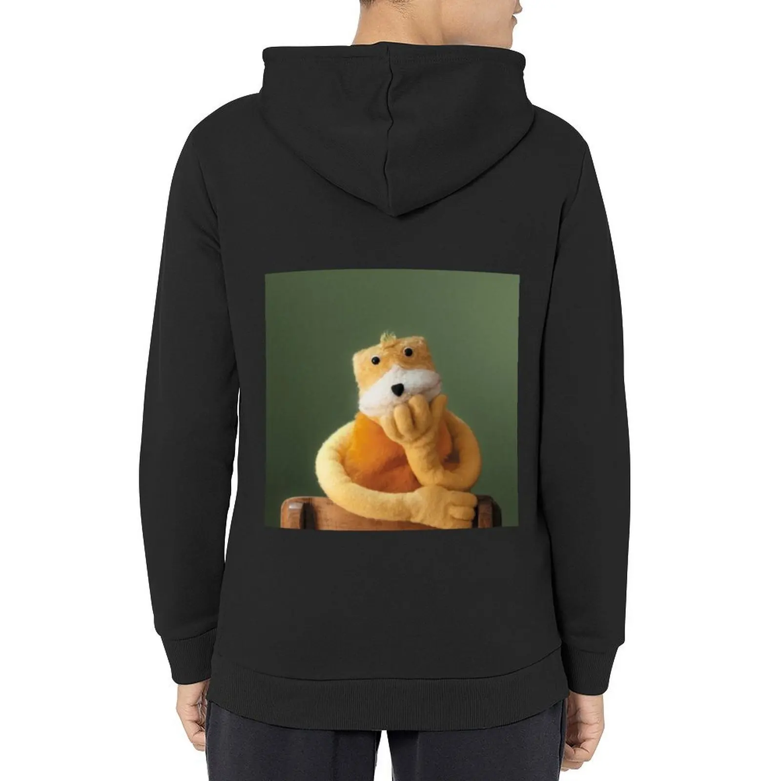 

Mr. Oizo Flat Eric Pondering Hoodie men's coat mens clothes men's autumn clothes men's sweat-shirt set hoodie men