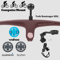 Trek Bontrager RSL MTB Bicycle Computer Mount Handlebar Mount Fit Garmin Wahoo Bryton GPS Speedometer Out-front Gopro Combo