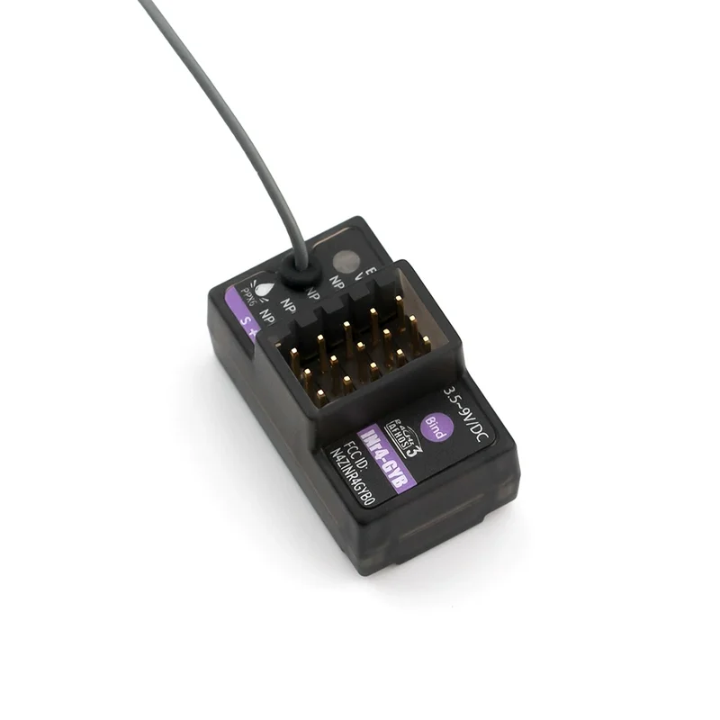 FLYSKY INr4-GYB 4-channel Receiver with Gyroscope Function for FLYSKY NB4 RC Model Car Remote Controllor Transmitters