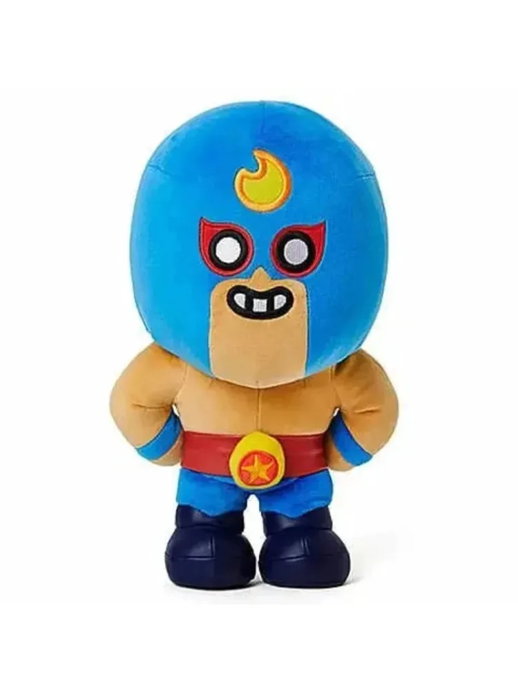 Coc anime brinquedo de pelúcia supercell anime periférico pico leon limite 25cm brinquedo de pelúcia