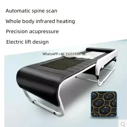 Korea Full Body Acupressure Bed CE Jade Roller Stone Infrared Hade V3 Thermal Massage Bed in Massage Table