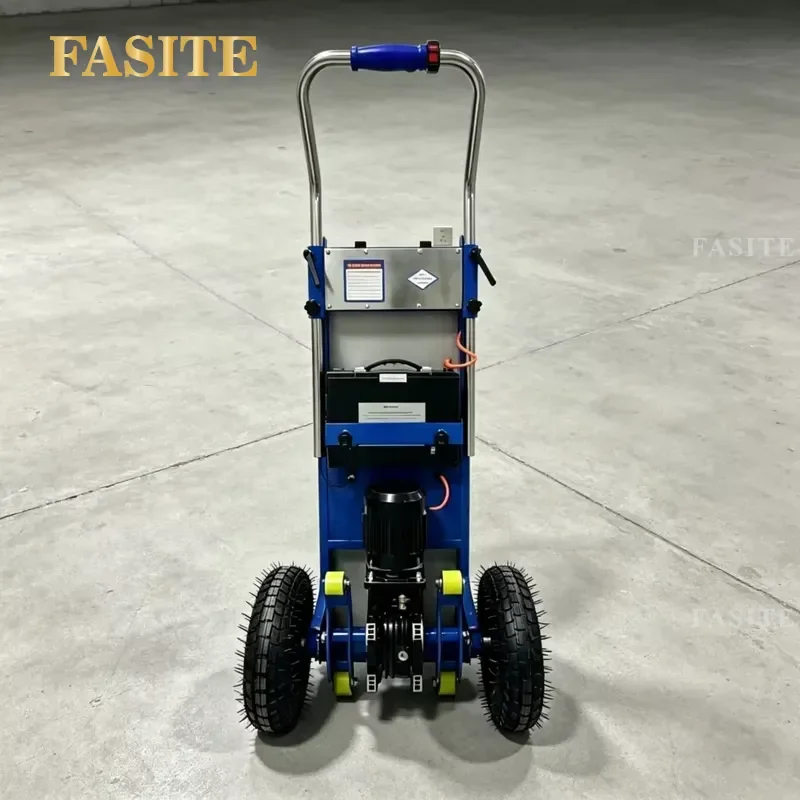 Electric Stair Climbing Hand Truck 400kg 880lbs 48V Lithium Battery Powered Stair Climber Trolley for Home Moving Warehouse