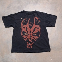 vintage 90s Darth Maul t-shirt big face allover print Phantom Menace 1990 adult XSS youth XL