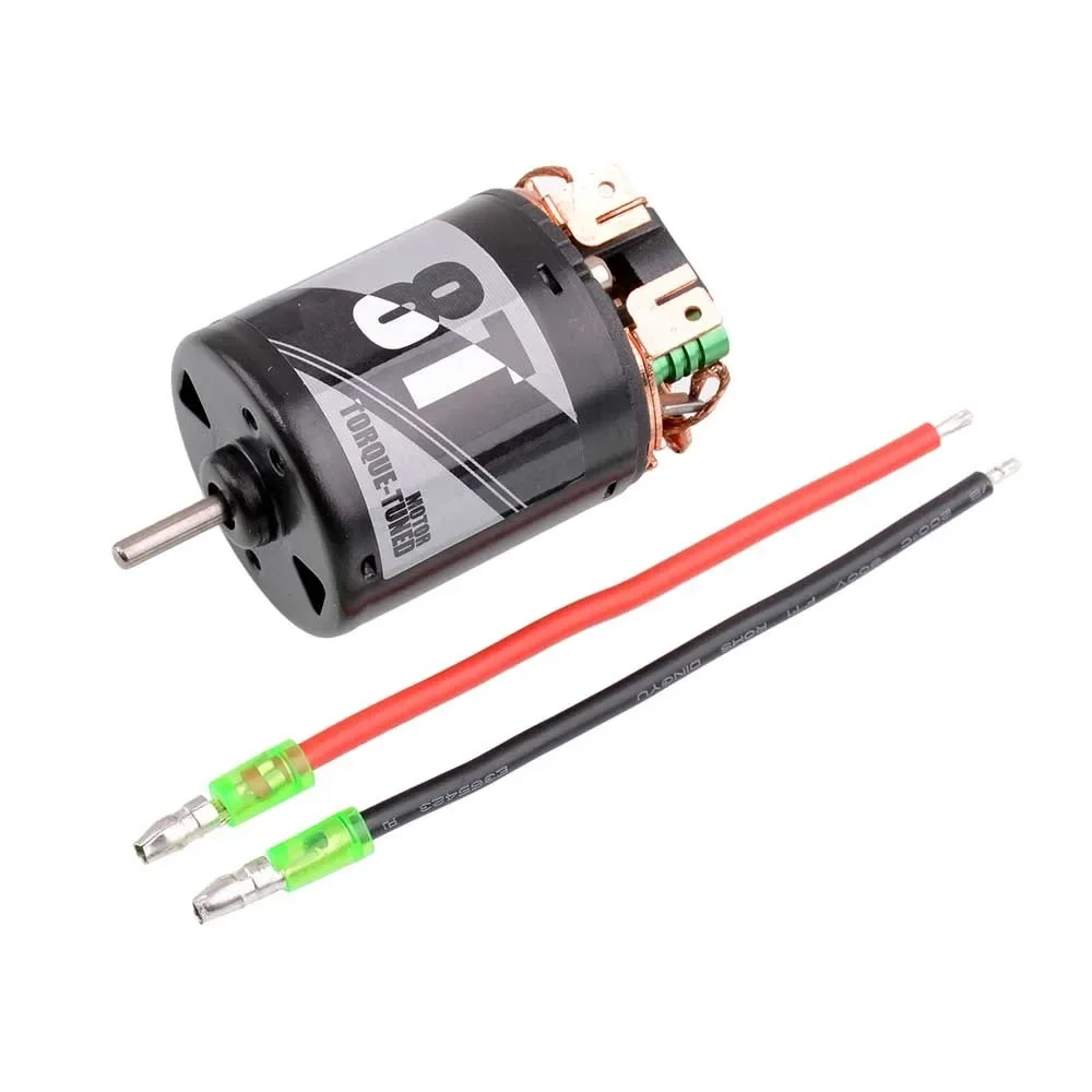

8T 14T 19T 21T 27T 35T 45T 55T 540 3-Slot Brushed Motor For RC 1/10 Crawler Axial SCX10 AXI03007 90046 Redcat D90 CC01