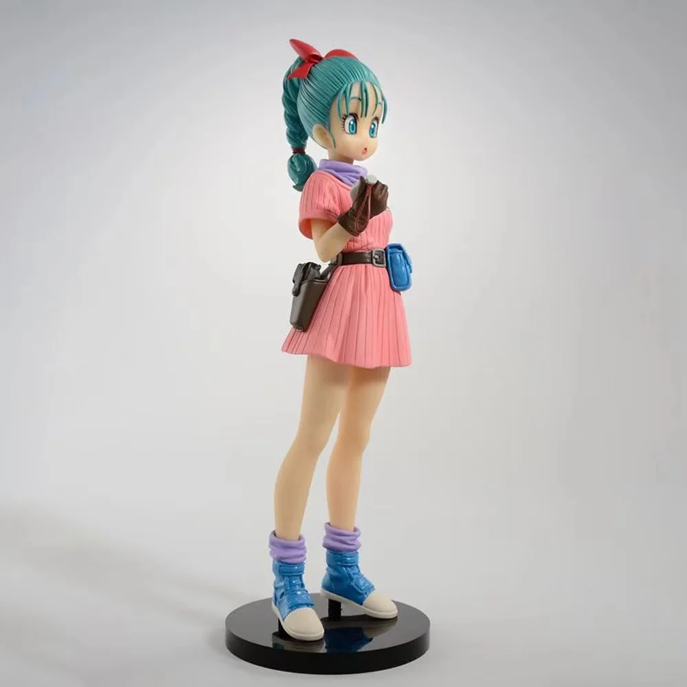 Figuras de Dragon Ball de 15cm, figura de acción Bulma infantil, modelo de juguete, muñeca coleccionable, regalos de decoración de habitación