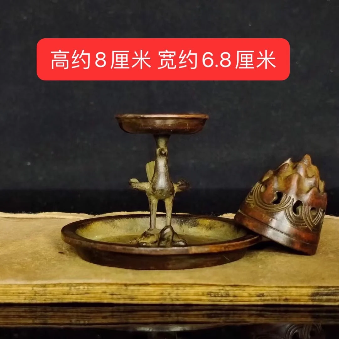 Bronze Ware, Turtle and Crane, Yannian Pagoda, Incense Smoke Wax Terrace, Home Furnishing Tea Ceremony, Tea Art Desktop