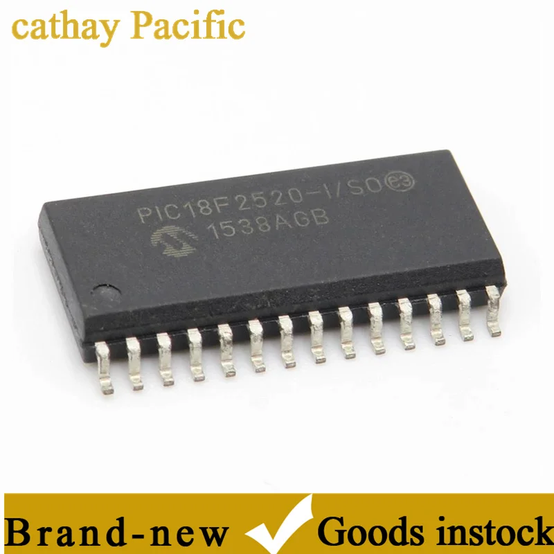 Ew – microcontrôleur monolithique 8 bits, PIC18F2520-I/SOIC-28,
