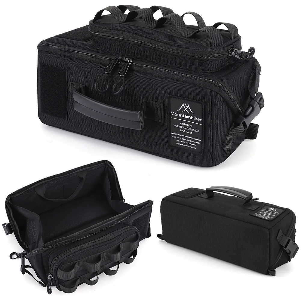 

Сумка для альпинизма и кемпинга, вместительная сумка для хранения рыболовных снастей, водонепроницаемый органайзер для походной посуды для активного отдыха на природе