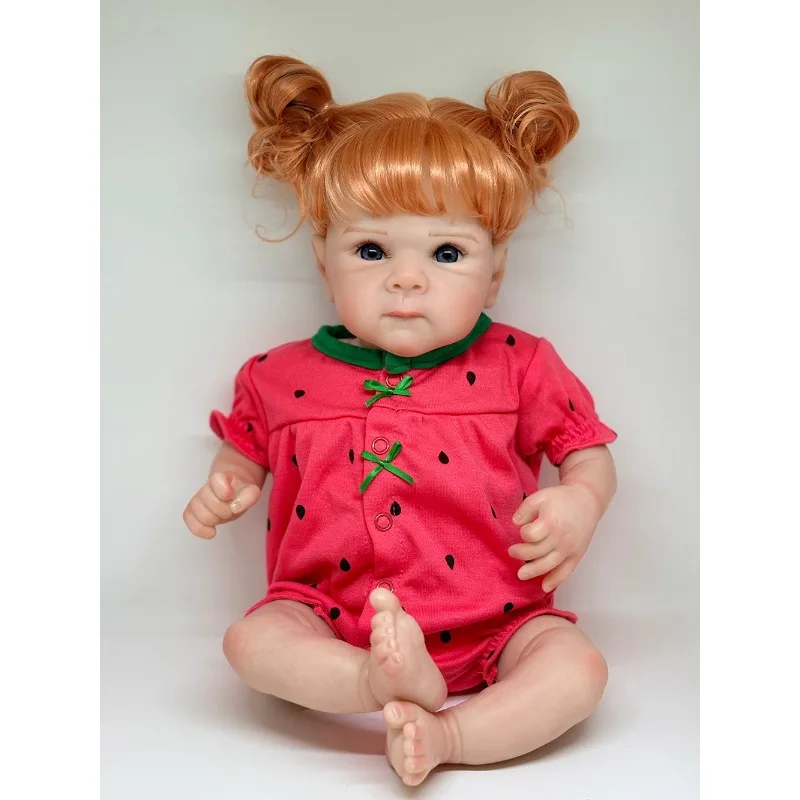 45cm Bettie Reborn Newborn Doll Soft Touch Cotton Baby Layers Painting 3D Skin with Hand Rooted Hair