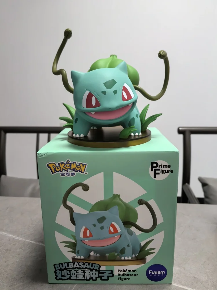 Figurine d'action Pokemon originale en Pvc, Pikachu Eevee Leafeon Gengar Bulbasaur Charmander écureuil Mew Jigglypuff, poupées de Collection