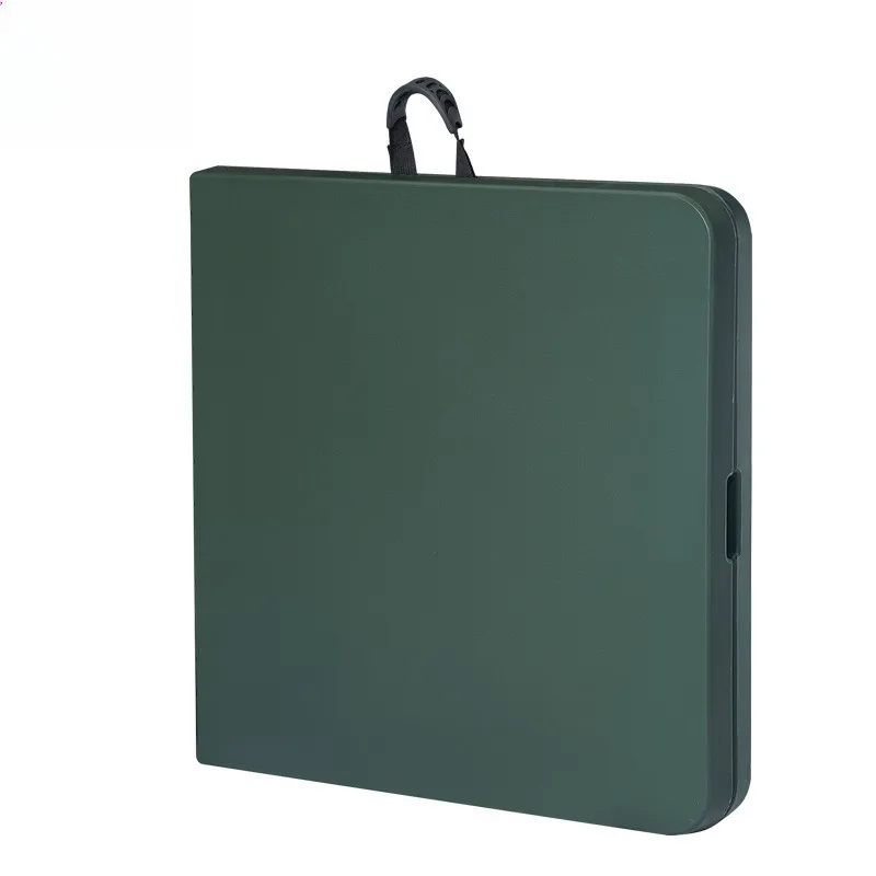 1.2-meter field blow-molded folding table, command-standard plastic table, portable green work desk, outdoor leisure
