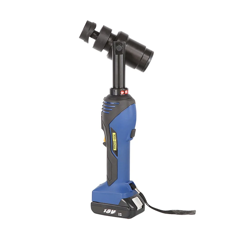 0528Portable rechargeable HHZD-60K electric straight handle hydraulic hole opener stainless steel metal plate manu