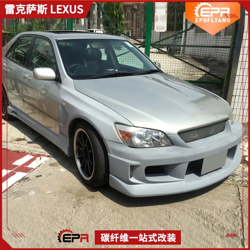 

Suitable for Lexus IS200 Lexus Altezza Ground Biting Shark CS Resin Fiber Full Set of Large Surround Modification