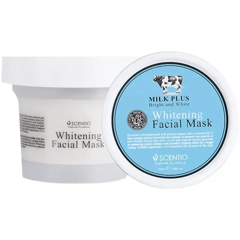 Beauty Buffet Milk Plus Maschera per dormire sbiancante Q10 45 g Nutriente Riparazione notturna