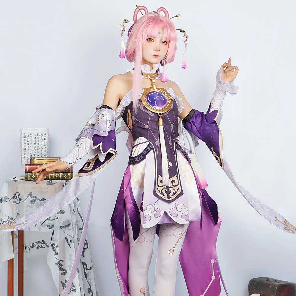 

Honkai Star Rail Fu Xuan Cosplay Costume Adult Carnival Uniform Anime Halloween Party Costumes Masquerade Women Game