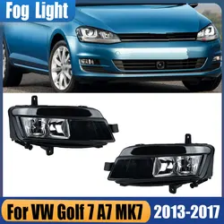 For VW Golf 7 A7 MK7 2013 2014 2015 2016 2017 Front Bumper Fog Light Halogen Fog Lamp Signal Lamp Assembly 5GG941661 5GG941662