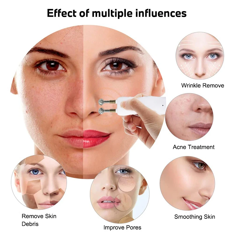 Elettrodi EMS Macchina per il sollevamento del viso a microcorrente con guanto riutilizzabile - per la rimozione delle rughe e il rassodamento della pelle Dispositivo per la cura del viso