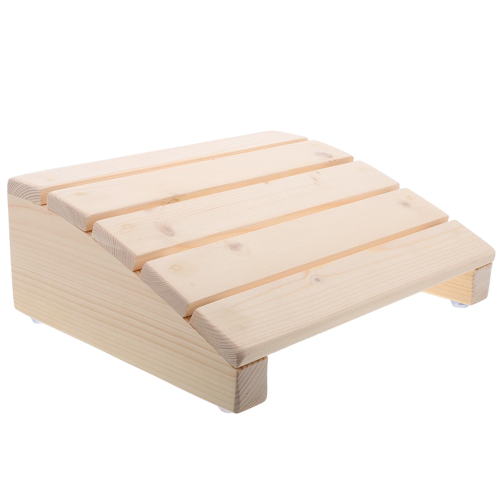 

Children's Wooden Piano Stool Ergonomic Footrest Comfortable Cushion Sturdy Wood Beginner Practice Stool for Kids Home School