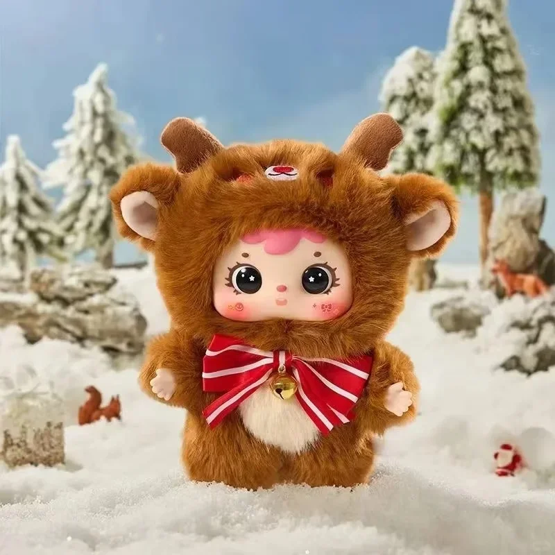 صموئيل بهيجة عيد الميلاد ليلة سلسلة صندوق أعمى لعبة العصرية عمل الشكل دمية لطيف قلادة مفاجأة عيد ميلاد فتاة لعبة هدية #4