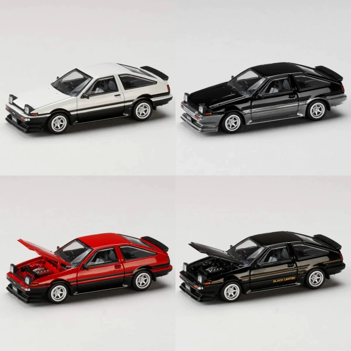 

1/64 Scale Toyota AE86 TRUENO APEX 86 Diecast Model Car Collection Toy Gift