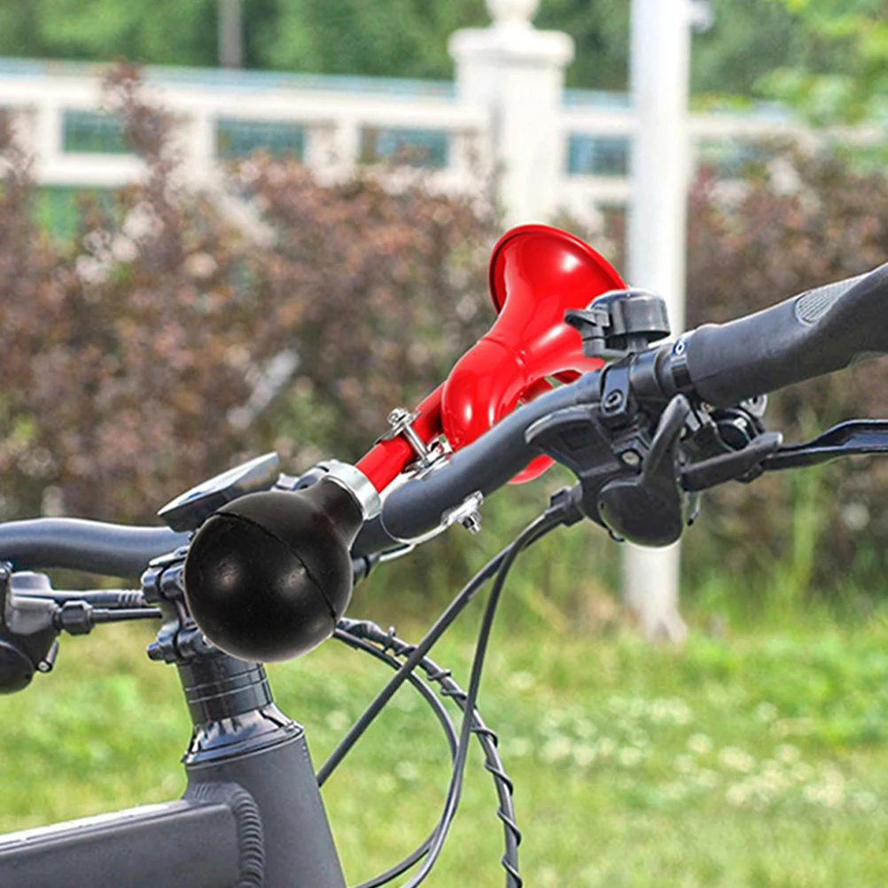 

2pcs Bicycle Horn Bike Bells For Adults Loud Crisp Sound Portable Handlebar Ring Squeeze Bell Mountain Road Bike Accessories