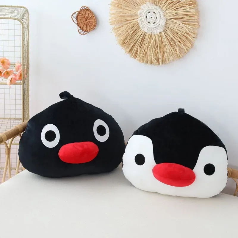 

Мультяшная плюшевая кукла Pingu, кукла для спальни, дивана, офиса, мягкая подушка, украшение для дома, подушка для обеда, праздничные подарки для мальчиков и девочек