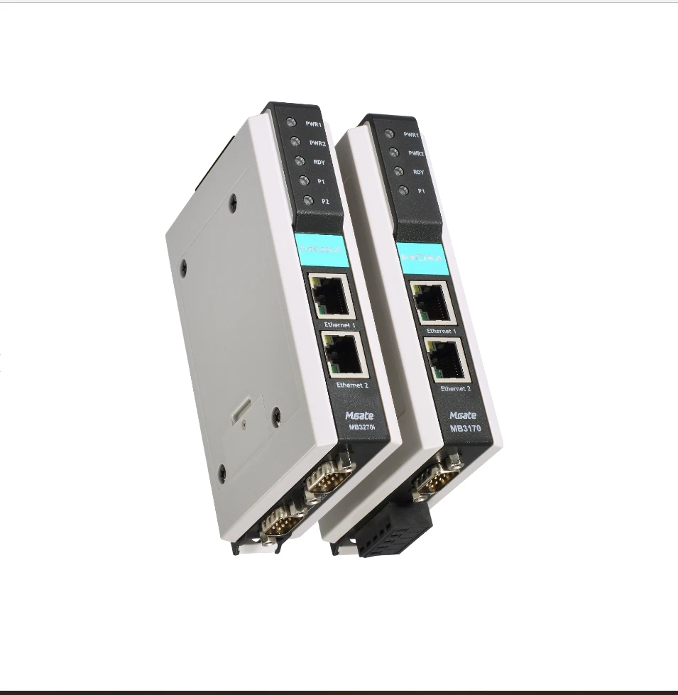 MGate MB3170 Modbus TCP Gateways Network Switches فئة المنتج