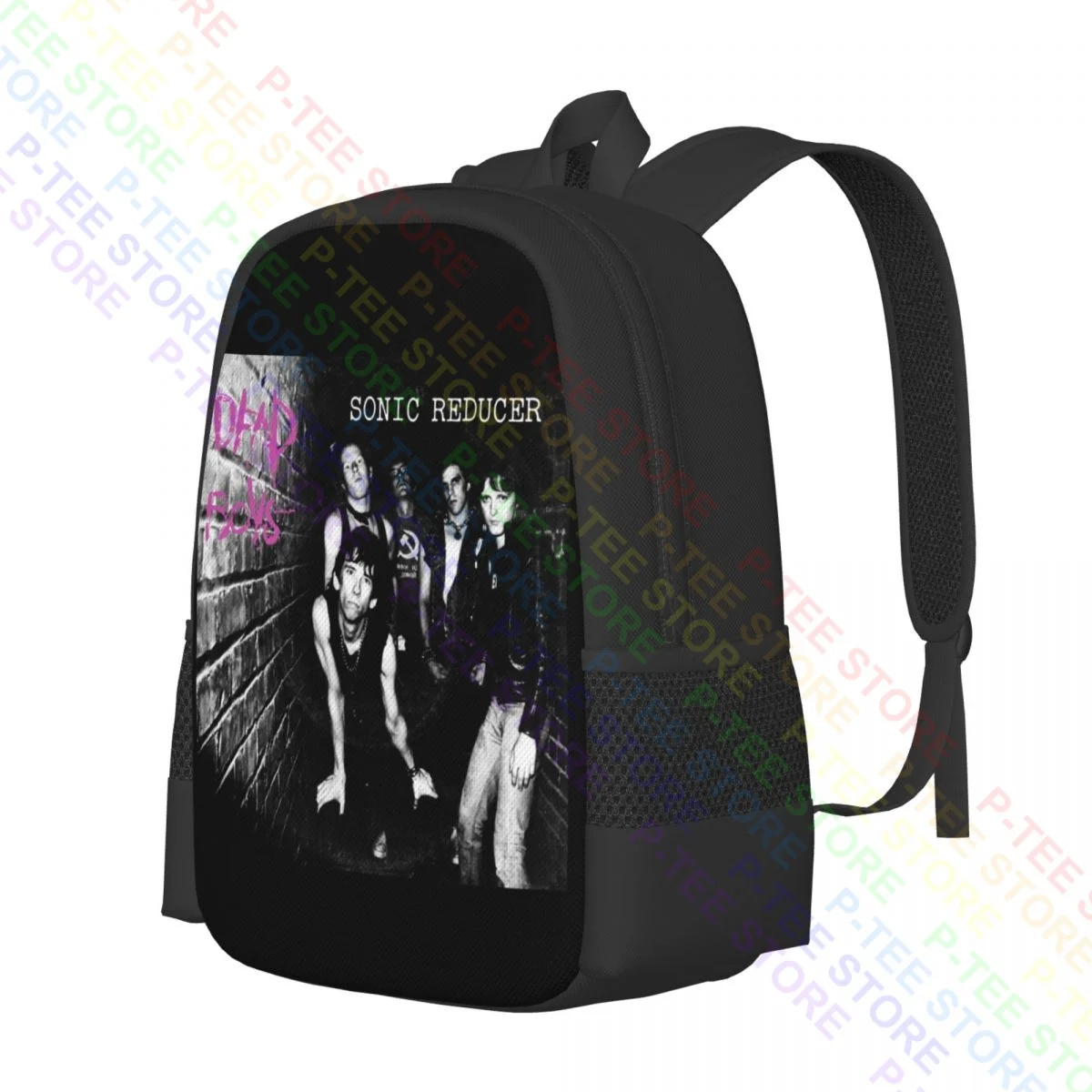 The Dead Boys The Lords Of The New Church Stiv Bators The Damned Sonic ReducerBackpack Large Capacity Softback Riding Backpack