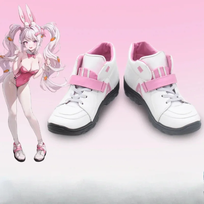 Game  Goddess of Victory: Nikke Alice Wonderland Bunny Girl Cosplay Shoes Halloween Aksesori Dibuat Sesuai Pesanan