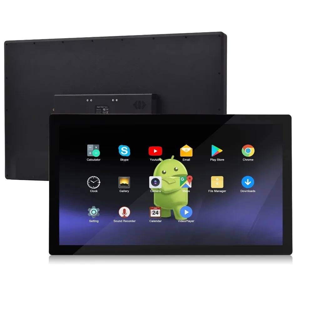 27 Inch Wall Mount LED Smart Display Capacitive Touch Android RK3566 Tablet