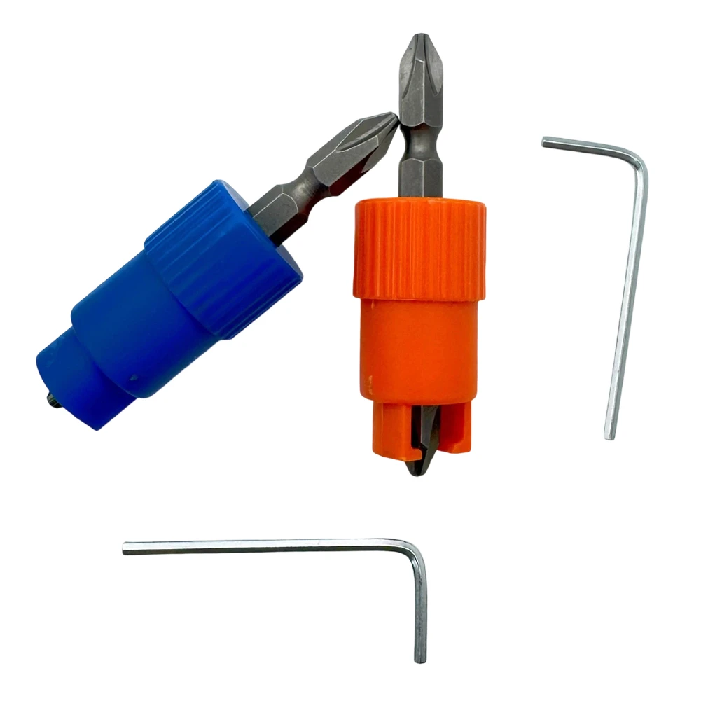 Spring-Loaded Screwdriver Cross Spring Positioning Screwdriver Spring-loaded Screw Holder Drill Bit Anti-drop Screwdriver Bit