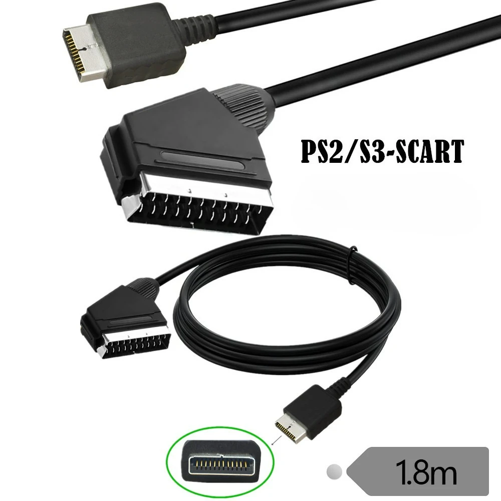 1.8M PS2/PS3 Scart … - image