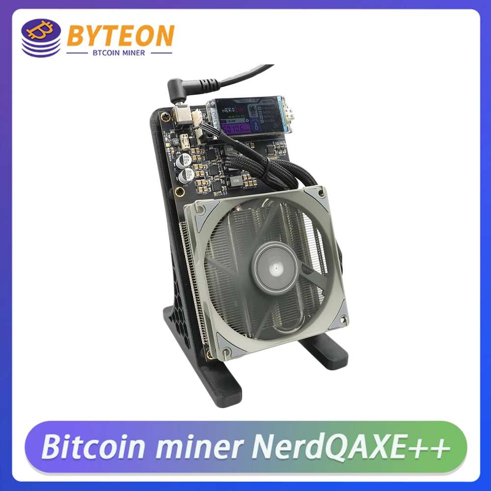 

2025 Cryptos Miner Bitcoins Miner NerdQaxe++ ASIC Miner 4,8TH/s 75 Вт BTC Miners Криптомайнеры Машина для майнинга биткойнов горячая новинка