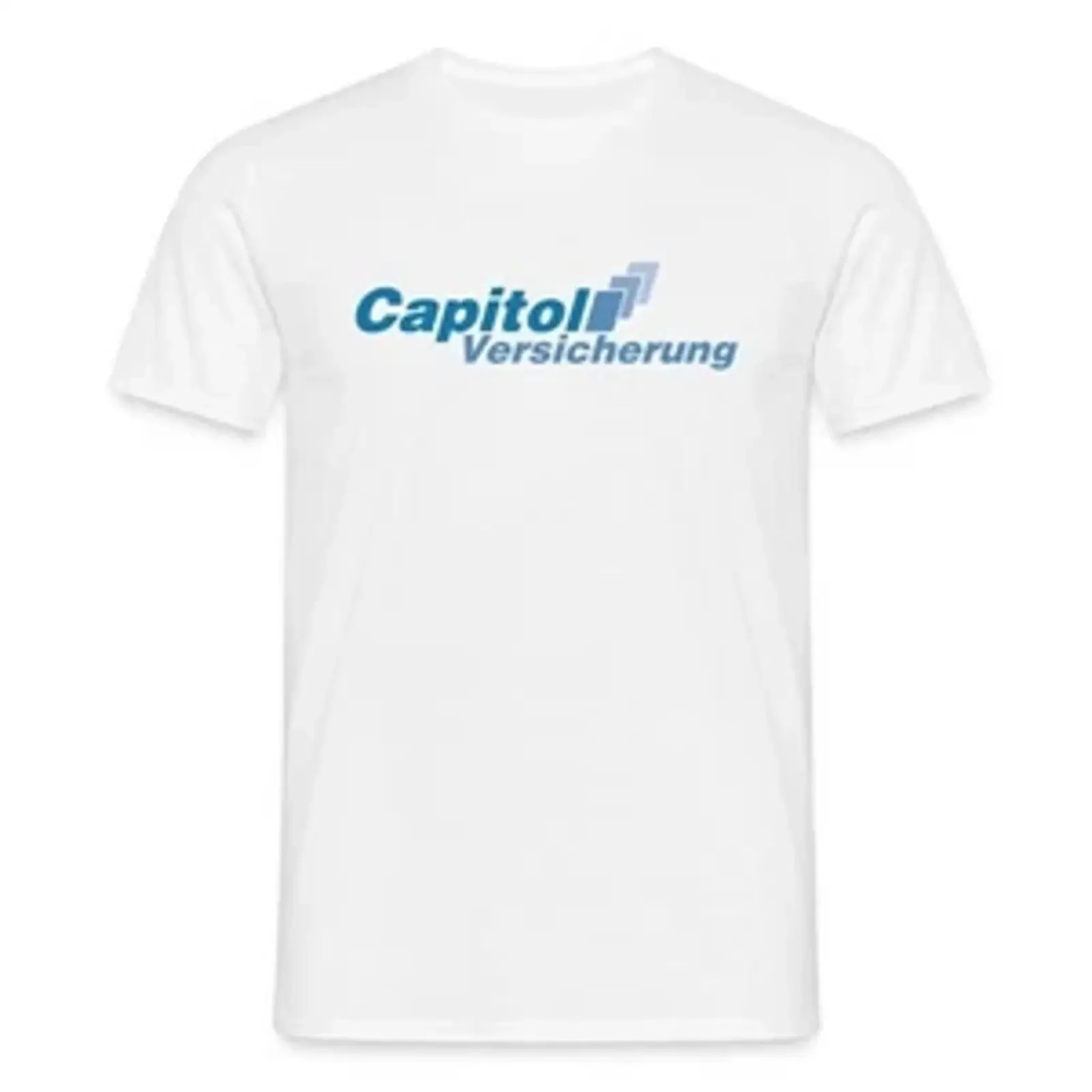 Stromberg Logo Capitol Versicherung Männer T Shirt vintage Washed Soft designer clothes Comfortable Top For Everyday Wear