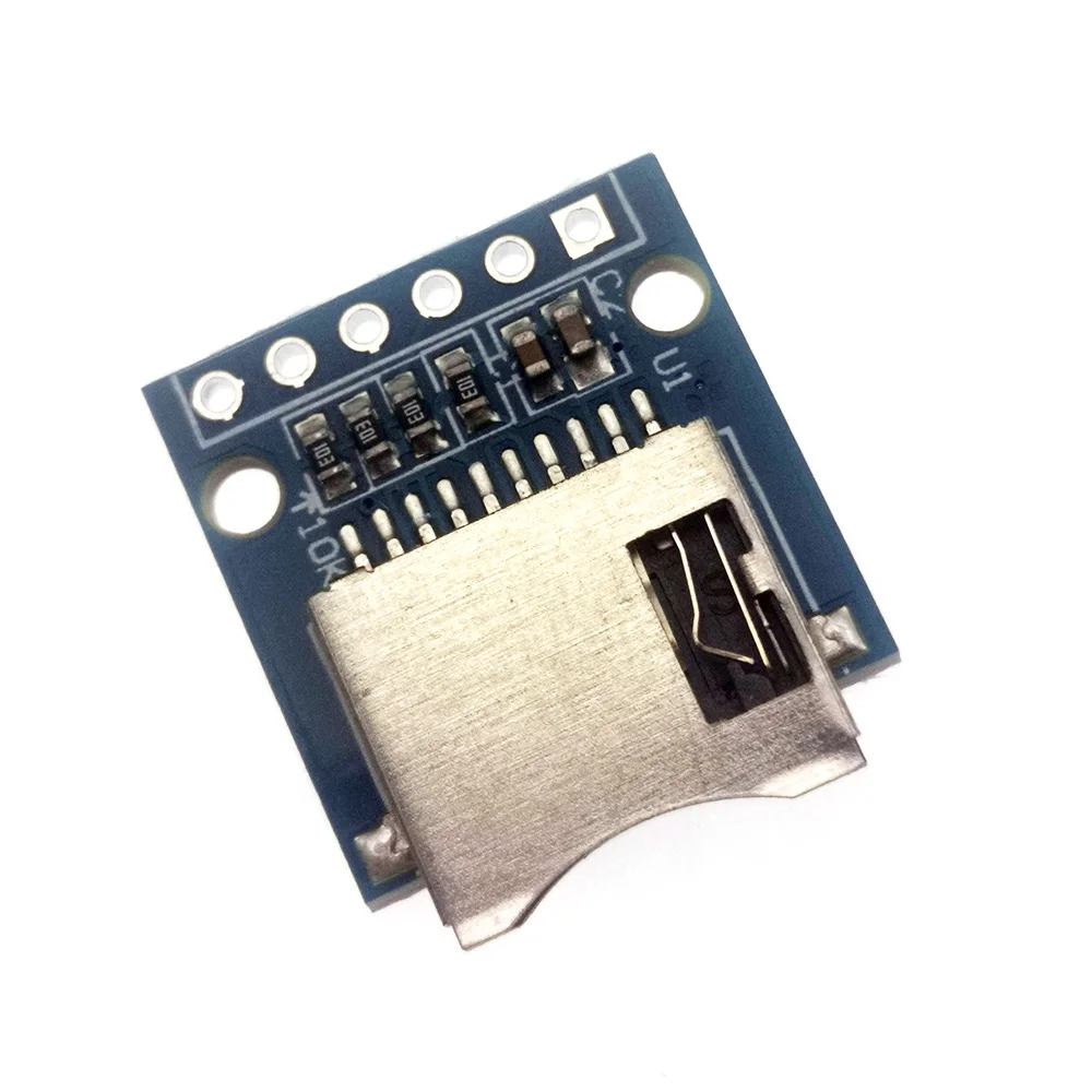 ピンカードホルダー付きマイクロSDコネクタ、マイクロsdコネクタ、pcbテストボードアダプター、9ピン、10ピン、tf、1-3個