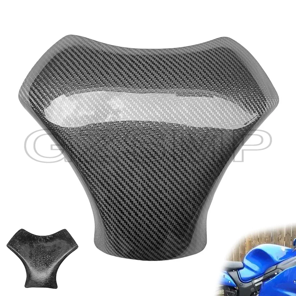 

fit For Suzuki GSXR1300 Hayabusa 1999-2007 2000 2001 02 03 04 05 06 Motorcycle real Carbon Fiber Fuel Gas Tank Cover Protector