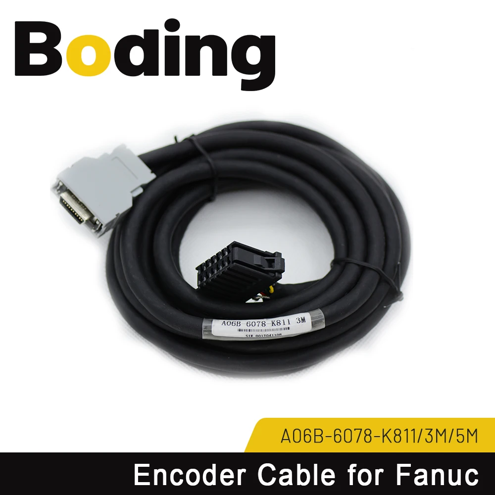 Boding Servo Motor Encoder Cable A06B-6078-K811 JYA2 3M 5M 10M 15M for Fanuc