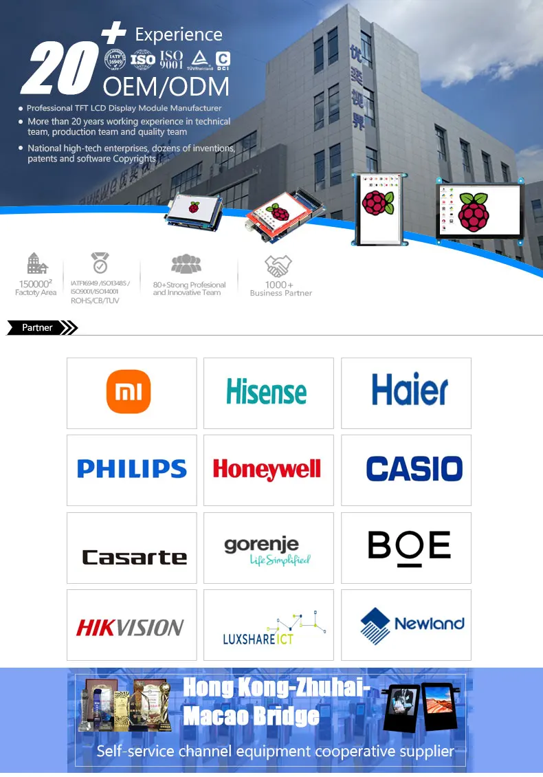 Picture 6: 4 Inch IPS Capacitive Touch Screen Display for Raspberry Pi 480*480 HD-MI Raspberry Pi Display Screen