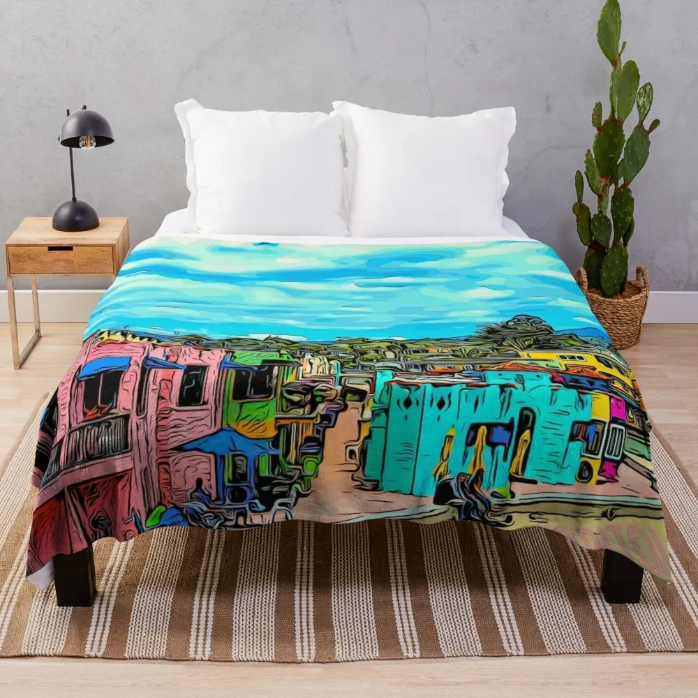 

Capitola Cacitas California Coast Throw Blanket Luxury Thicken Nap Blankets