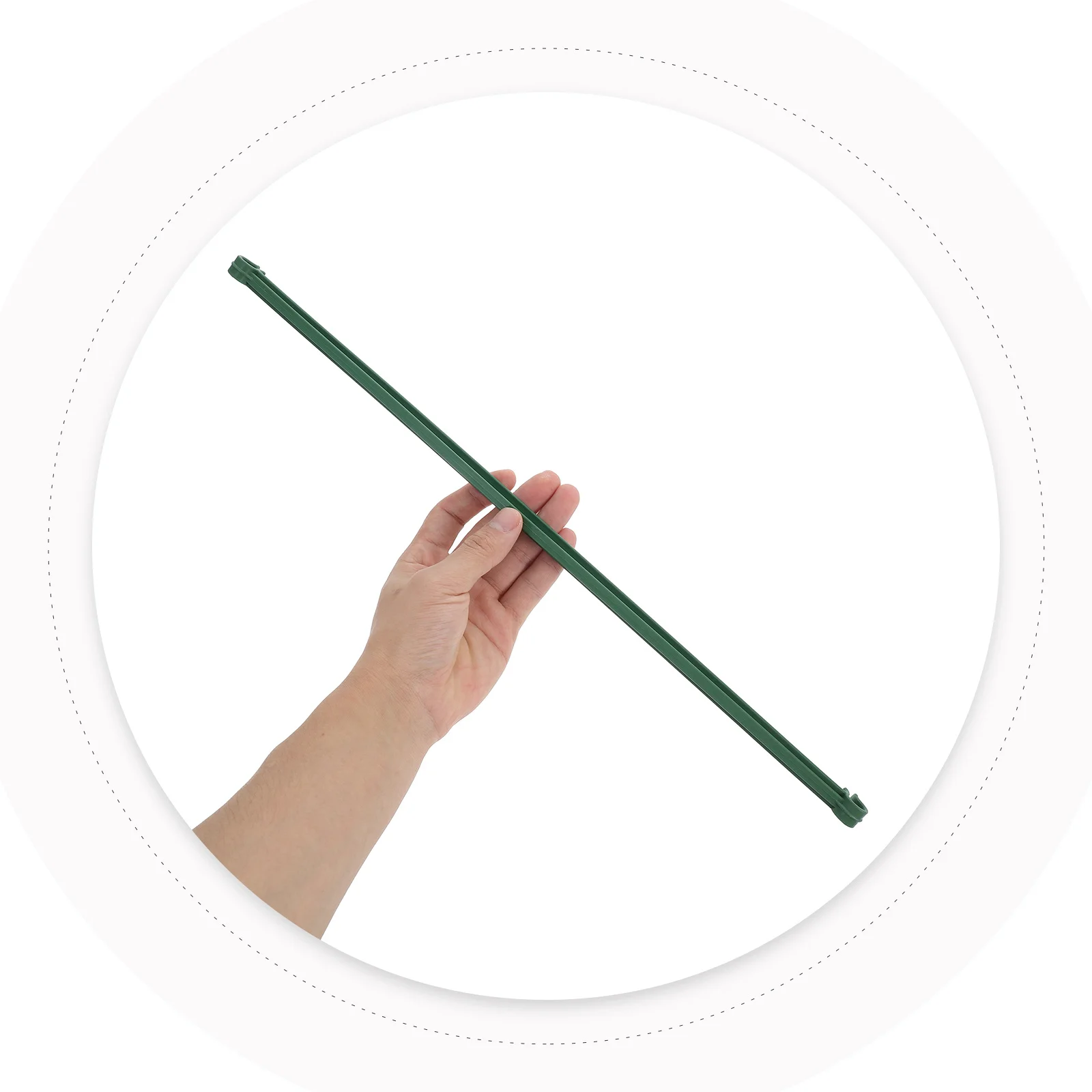 

20Pcs Garden Trellis Plant Connector Plastic Support Rods for Tomato Cages Frame Building Connectors Fitting Climbing Vine