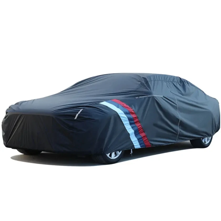 hd-High Quality Four Season Universal Customize Oxford Black Waterproof Car Sun Cover for Car Body Outdoor