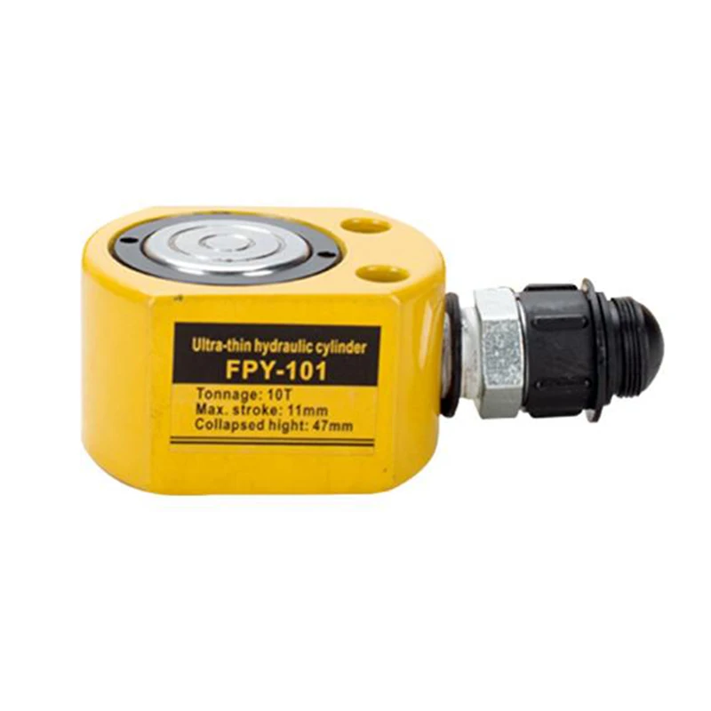 17CC Oil Capacity Hydraulic Booster for Machinery Bridge,10 Tons Ultra-Thin Hydraulic Jack FPY-101,Hydraulic Lifting Cylinder